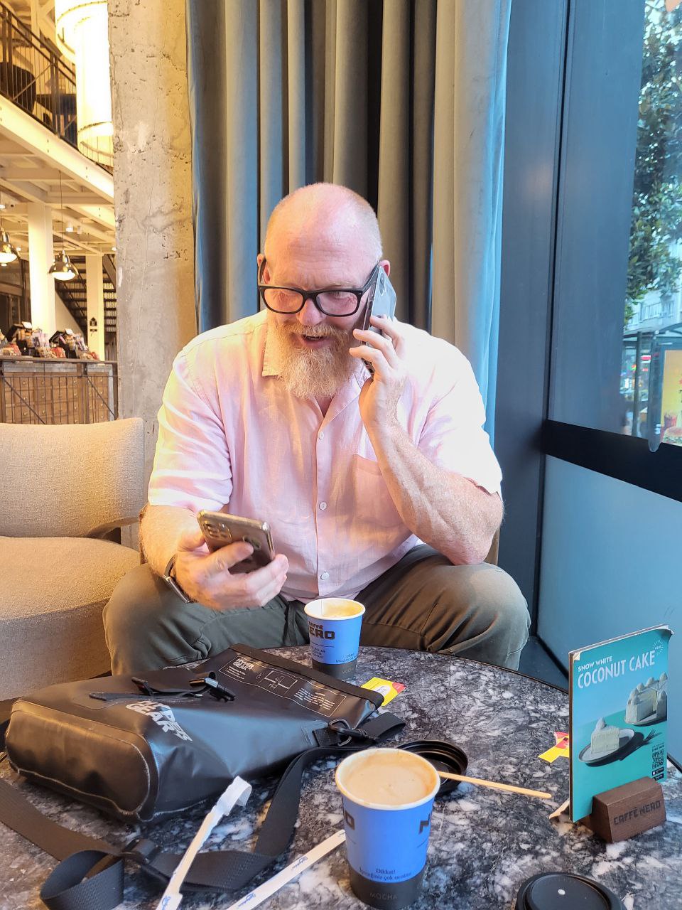 Michael Galloway Cafe Nero Istanbul