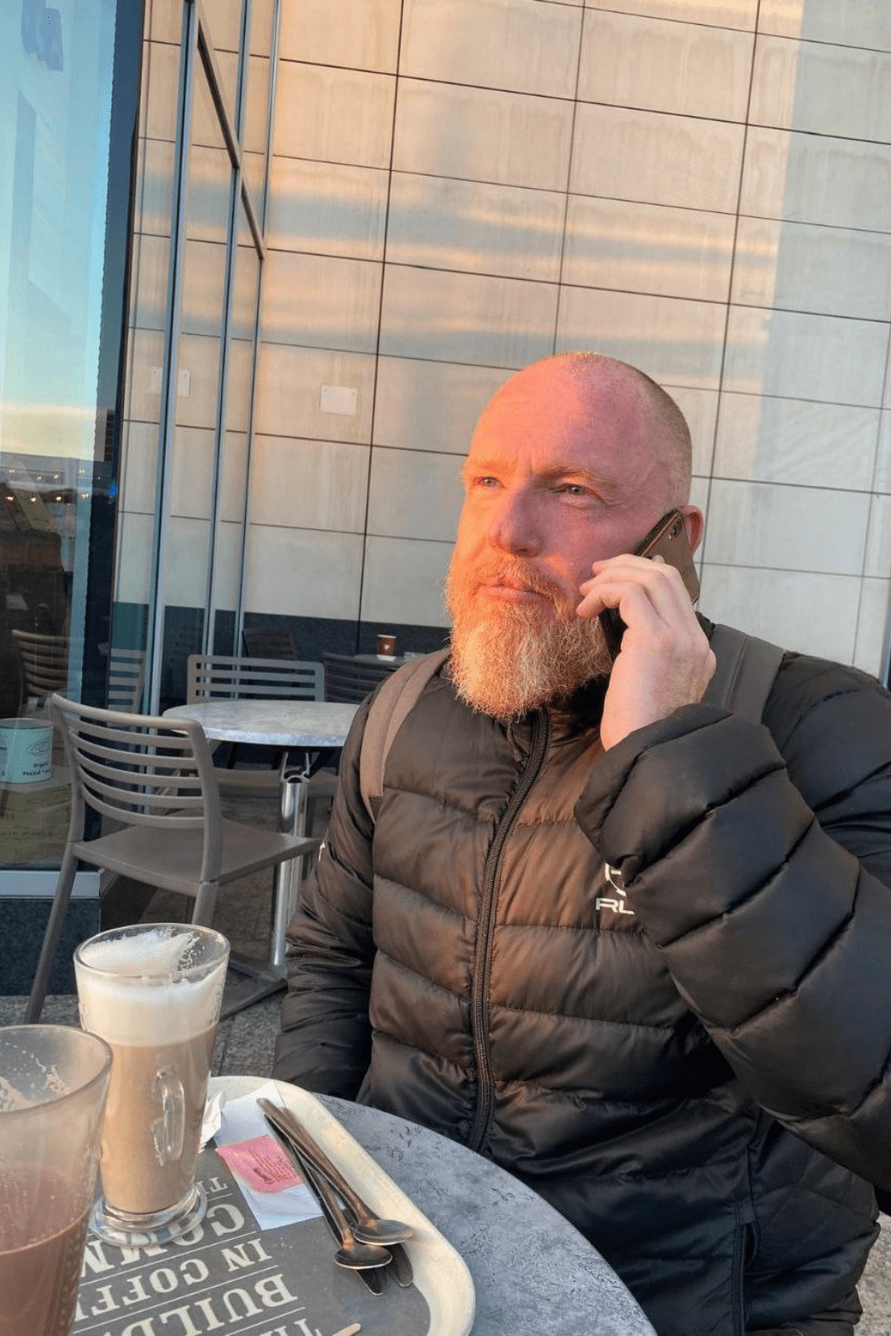 Michael Galloway founder of Property Development Finance UK Profile Picture Michael Galloway founder of Property Development Finance UK Profile Picture outdoors taking a call